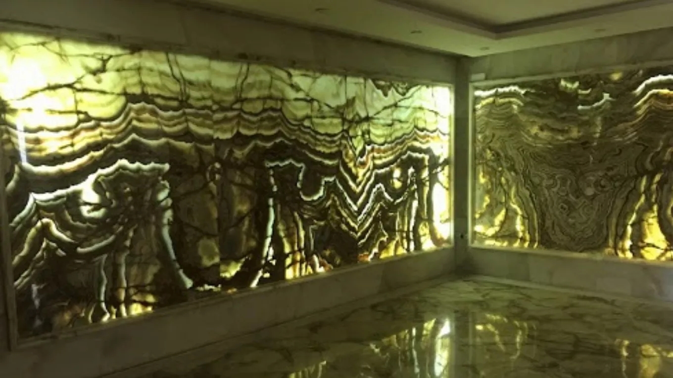 Green marble