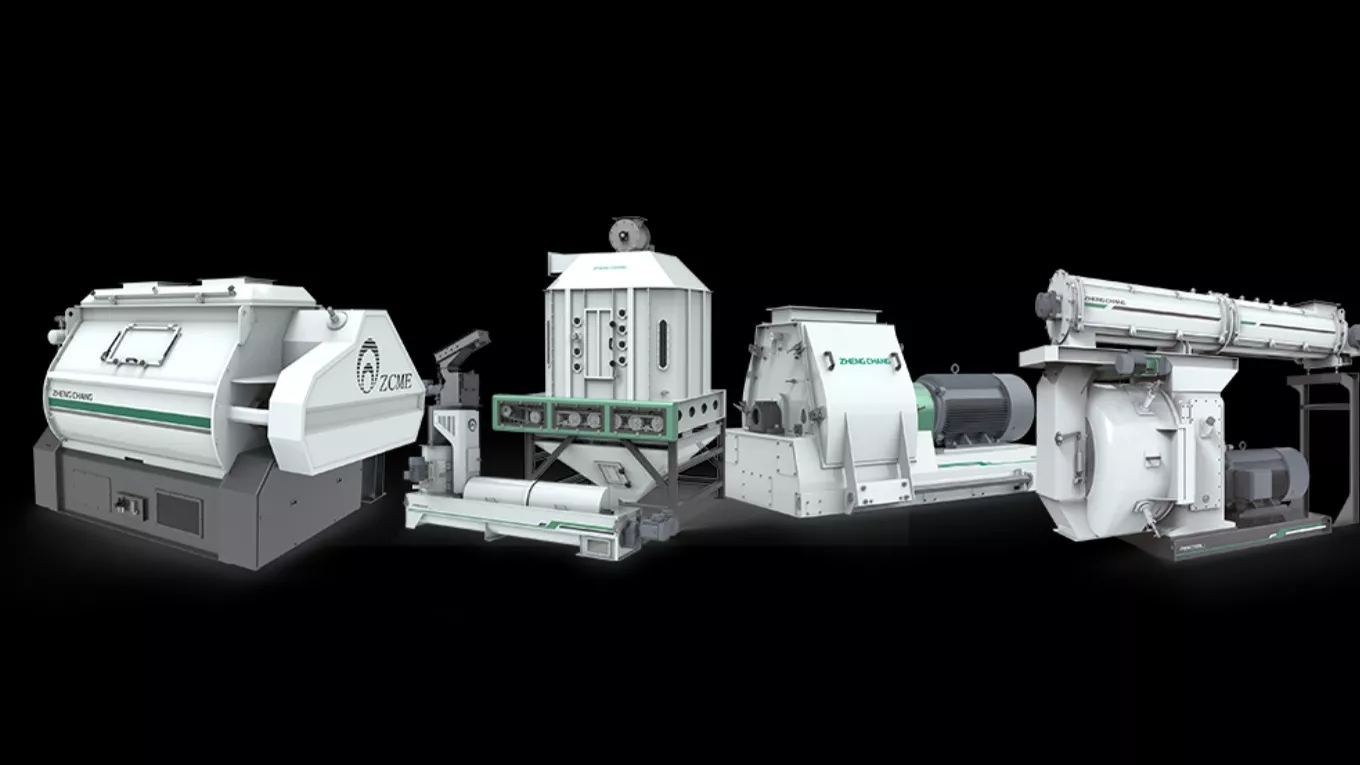 Animal feed machines