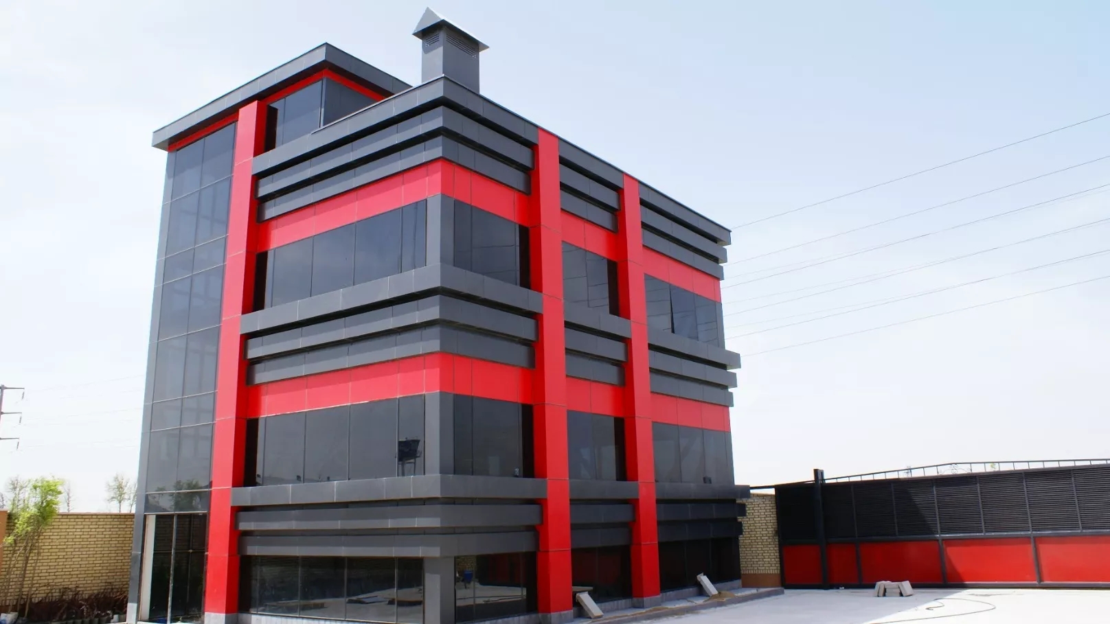 Implementation of composite facade of villa and reconstruction of Aghaei building in Karaj