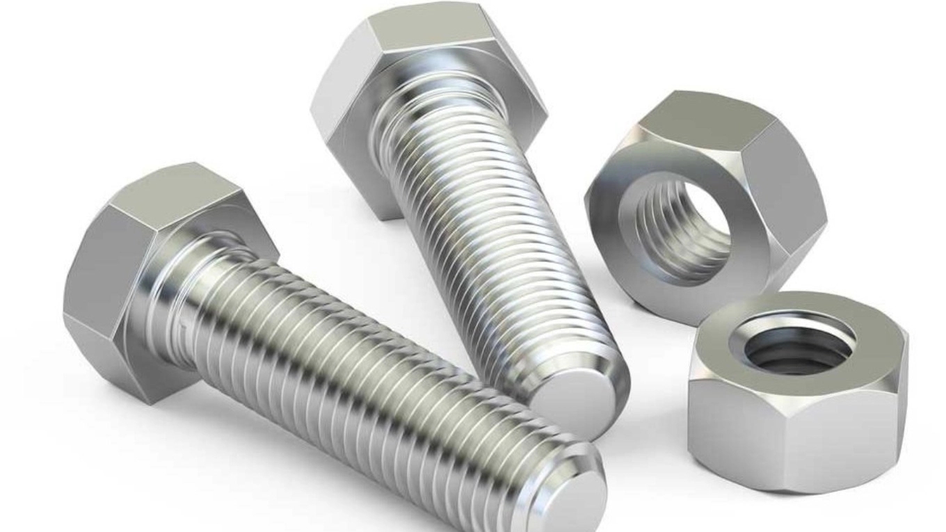 Types of bolts and nuts