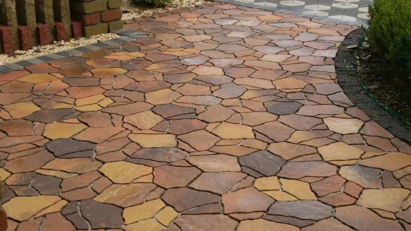 Application of rubble stone