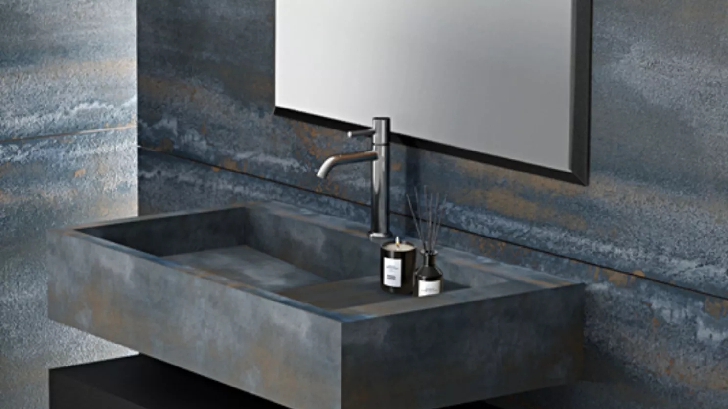 Three popular materials used to make sinks
