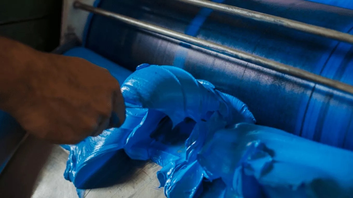 What are the ingredients of paint and glue?