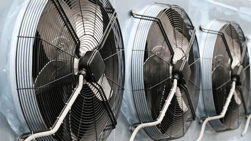 Design and manufacture of industrial fans and ventilators of Aria Optimum Ventilation Company in Kashan