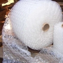 Production of industrial cellophane bubble shock absorber plastic by Aram Noor Cooperative in Isfahan