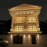 Stonework services for the modern Roman facade of Kamal stonework in Qeshm
