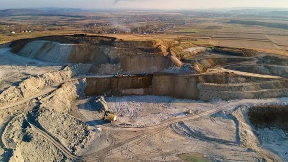 How is sand produced?
