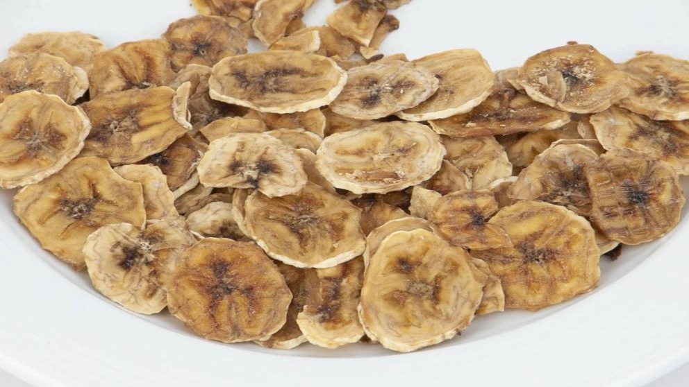 Properties of dried bananas