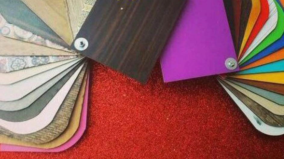إنتاج وبيع مادة MDF عالية اللمعان ذات ثلاثة ملايين لون وخام أحمدي في طهران