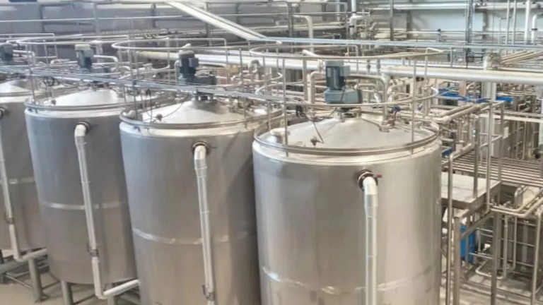 Improvement of dairy and beverage production line