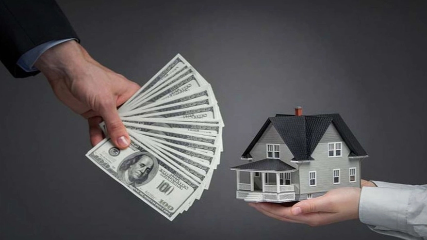 How is the real estate transaction done?