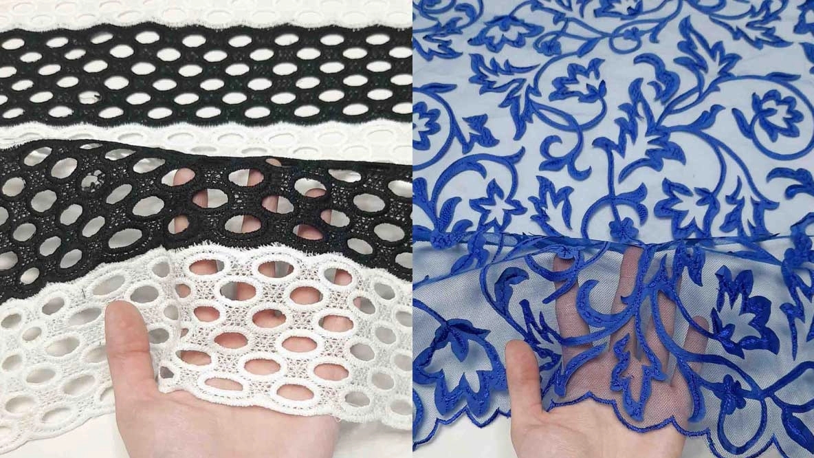 The difference between lace fabric and guipure fabric The difference between lace fabric and guipure fabric
