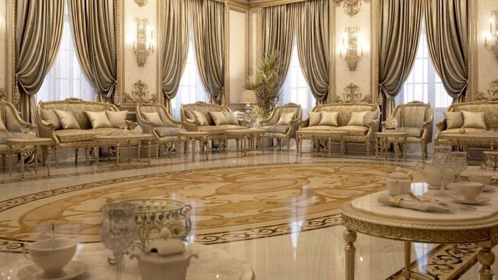 Classic interior decoration and classic interior design features