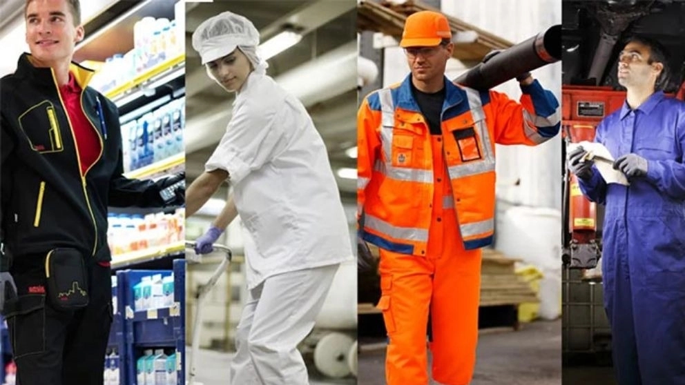 Types of safety work clothes