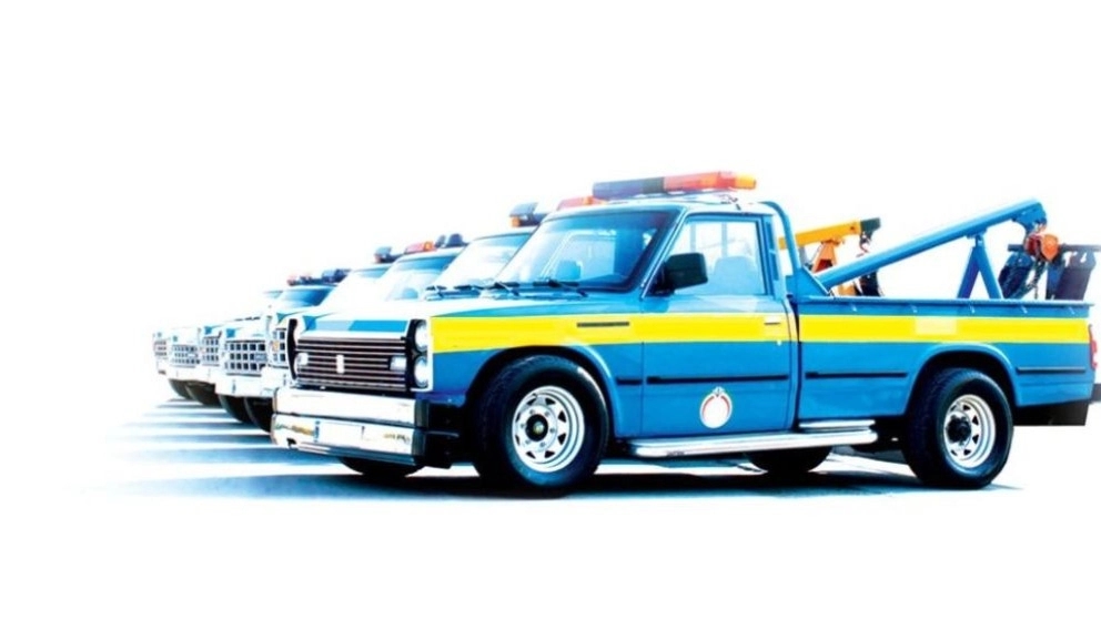 Yazdanbakhsh tow truck and car rescue on Haraz Amol road
