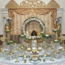 Wedding table, ceremonies of Ayhan Esmaili in Tabriz