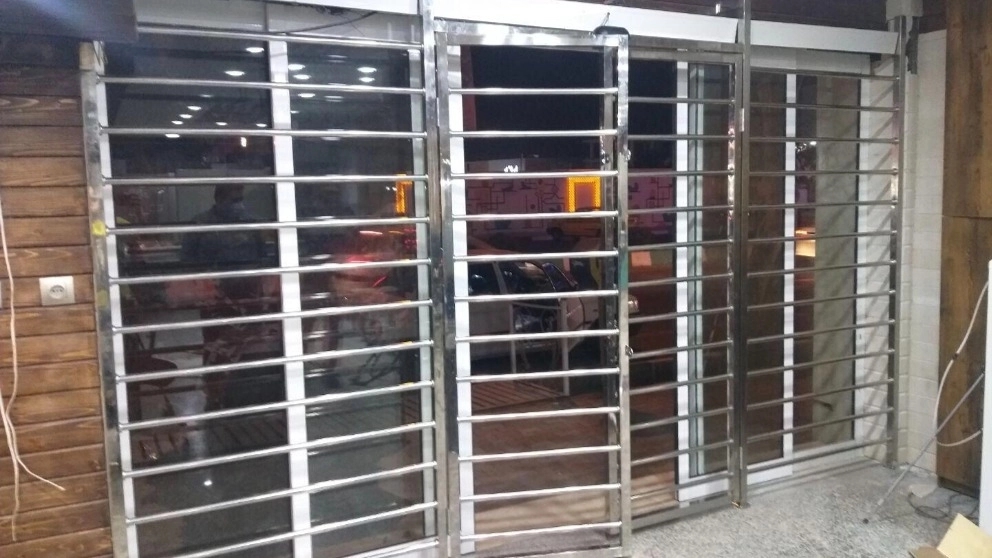 Jalili bank steel guard in the middle
