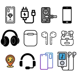 Royan Tech store, selling mobile and laptop accessories in Qom