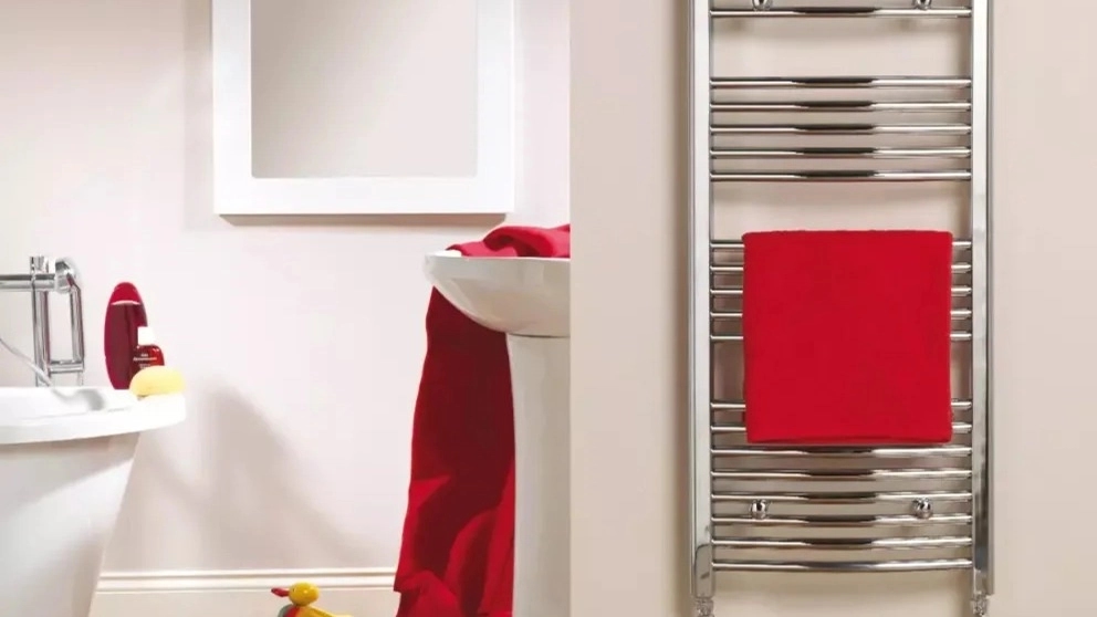 Buy Romano Steel towel dryer in Qazvin