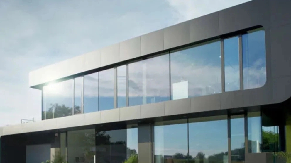 Rayan Namez North, implementation of composite facade in Amol, Mazandaran