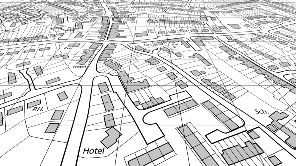 How is the UTM map prepared?