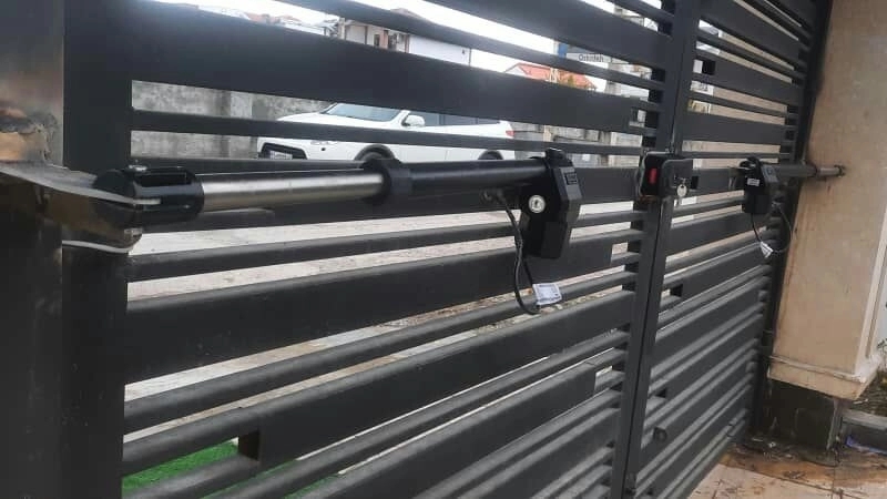 Aria door electric shutter in the campus