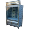 Cold blizzard, production of industrial refrigerators in the Happier Market cold store in Karaj