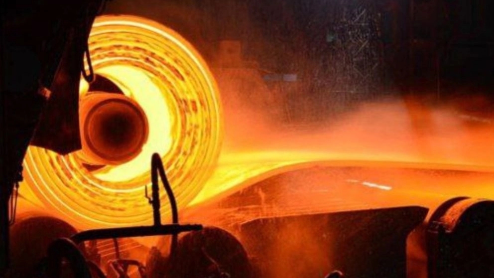 What is hot rolling?