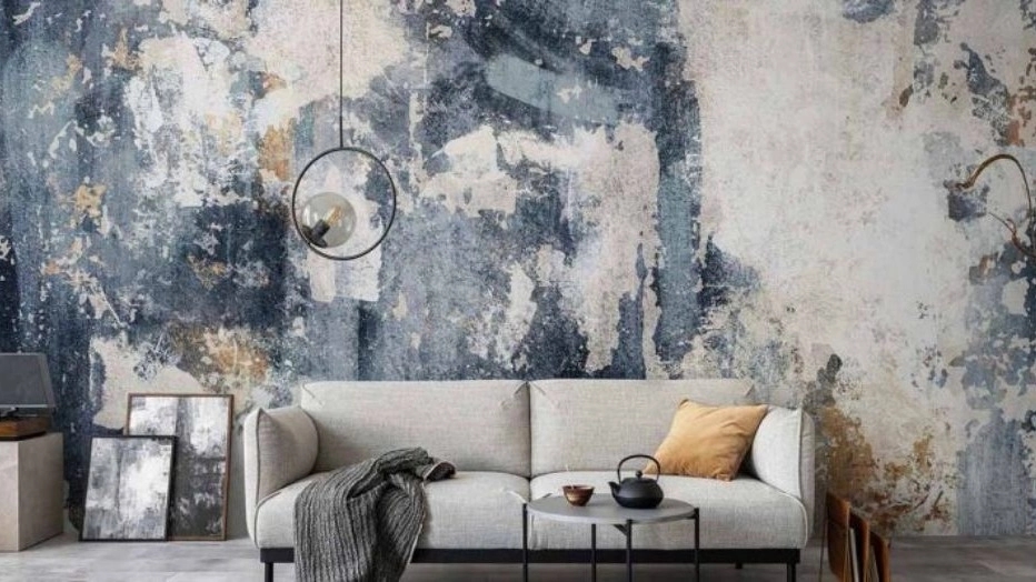 Patina work on the wall Patina work on the wall