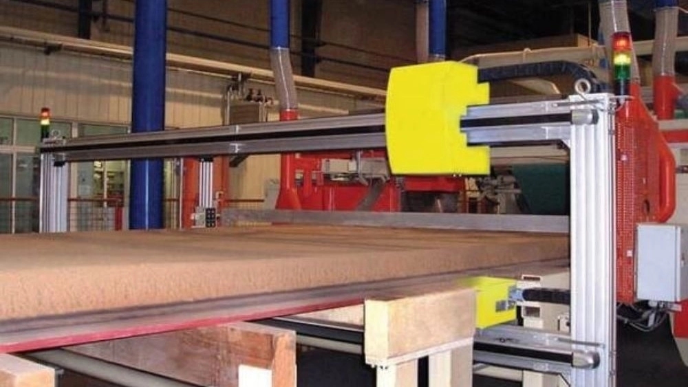 MDF sheet production
