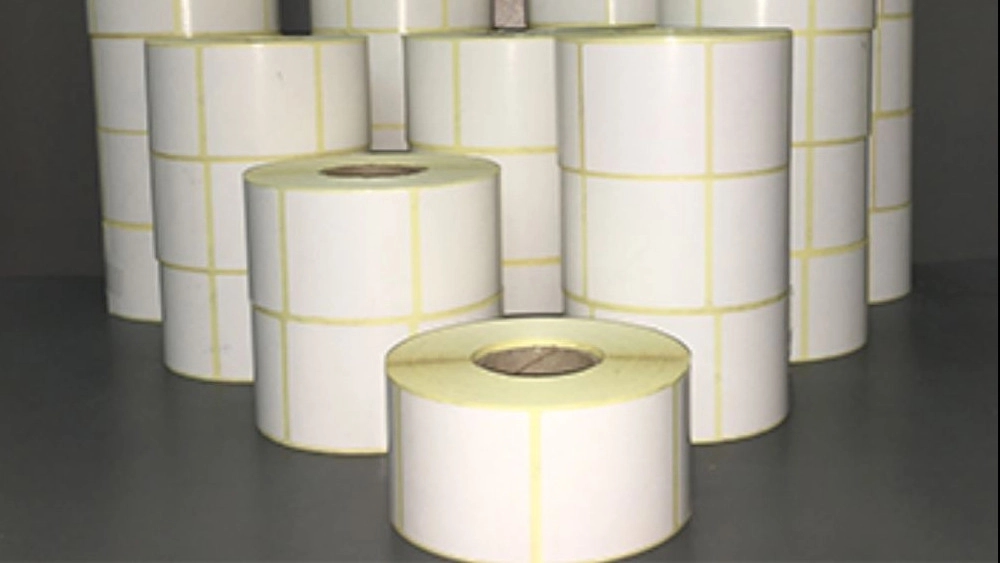 Printing paper adhesive back labels