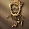 Painting of Ahmed's cabinet in Tehran