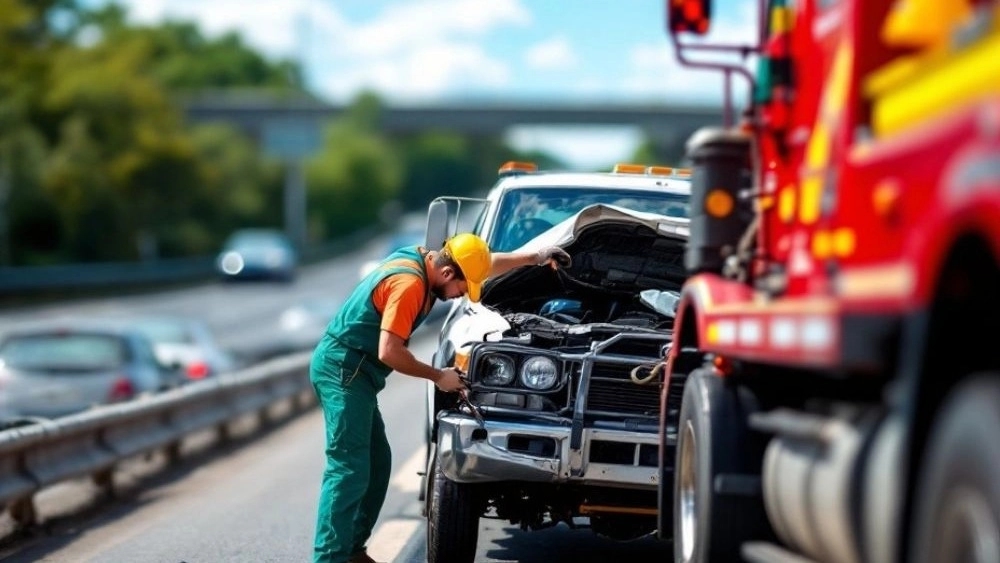 Car relief in Lushan, mobile service, repair, battery charge and vehicle carrying