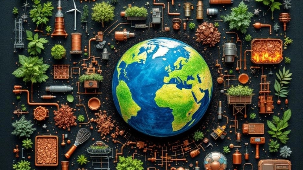 Benefits of Copper Recycling in Industry and Environment: The Role of Tehran's Wastes