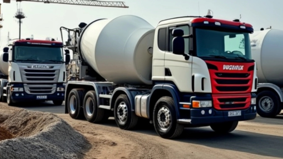 Beton taşıma mikserlerinin türlerini ve uygulamalarını tanıtmak Beton taşıma mikserlerinin türlerini ve uygulamalarını tanıtmak