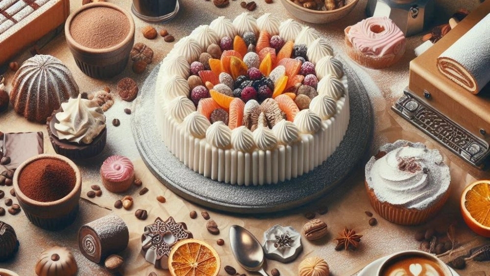 Popular pastry and cakes of the popular pastry workshop in Rasht