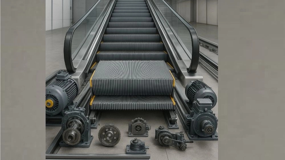 Construction and installation of escalator parts in Kermanshah; Introducing Gostar Gostar Pioneers
