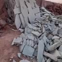 Installation and implementation of Malon Seng rubble stone for the floor and wall of Mohammadi Boumehn, Tehran