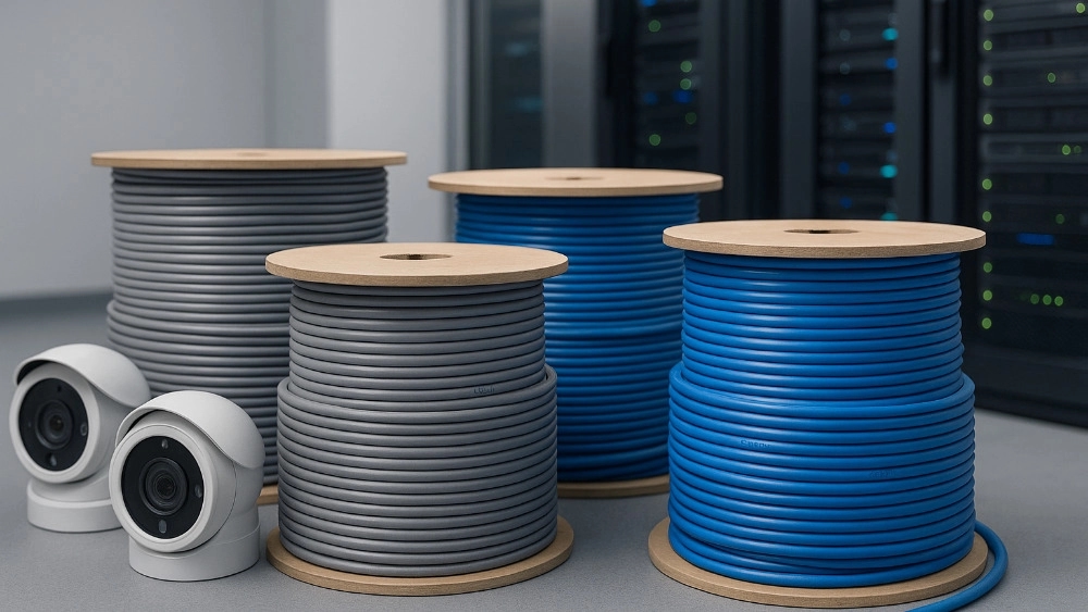 Major purchase of CCTV network cable
