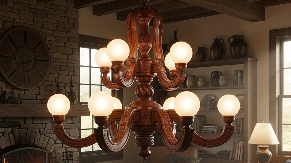 Why wood is the best material for chandelier? The benefits of using Ariel's wooden chandeliers
