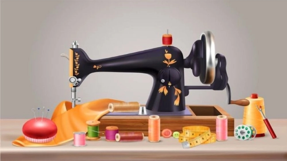 Agate sewing school in Langrud