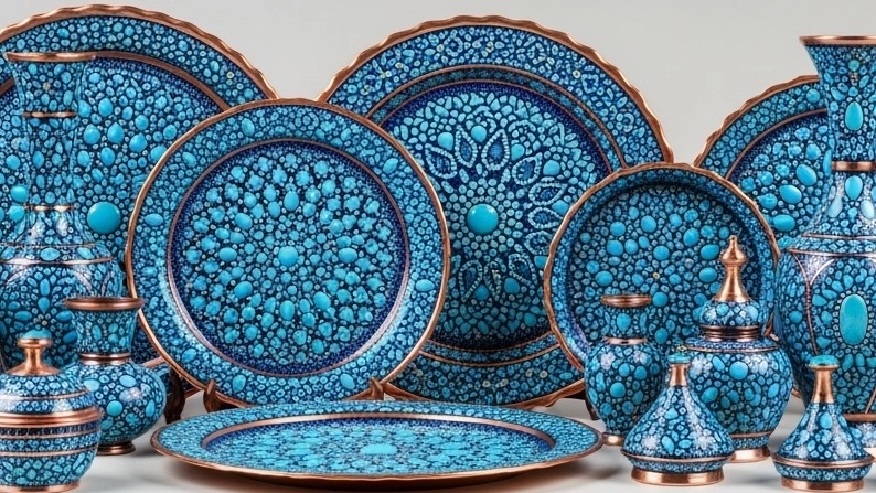The best price of turquoise on Isfahan Copper