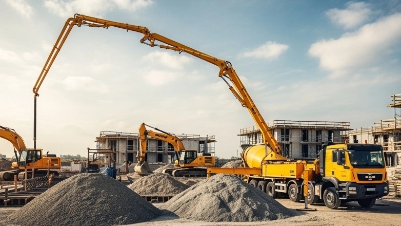 أفضل مركز لتأجير الإيجار وبيع مضخة خرسانية جاهزة جاهزة
