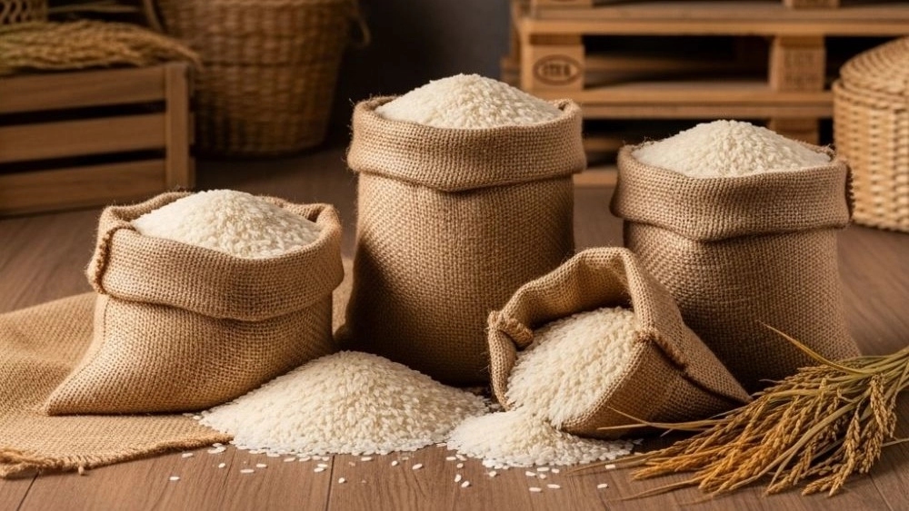 Import of high quality rice in Shiraz