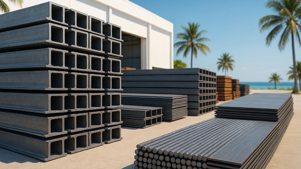 Construction and Industrial Iron Sale Center in Kish