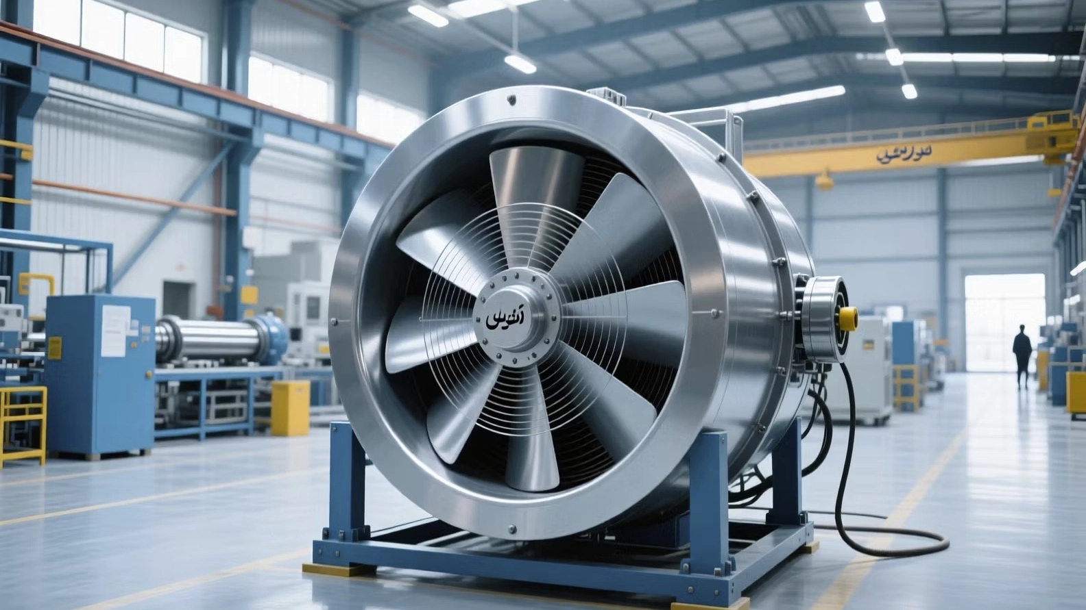 Puya Sanat, production and sales of ventilators and centrifugal fans in Isfahan