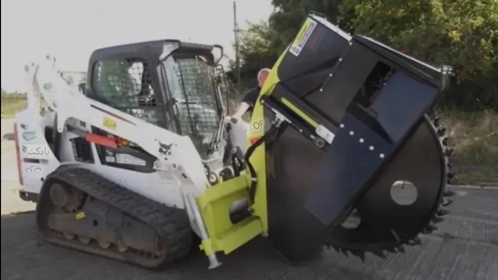 Tehran Trencher Farzaneh, execution and rental of asphalt trencher and cutting and grinding in Ray city