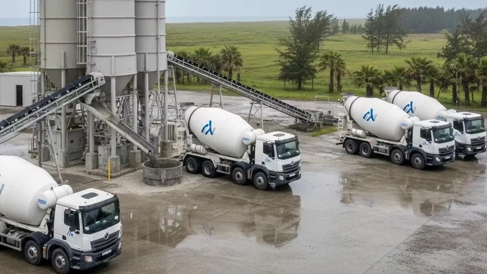 Faridoonkanar'daki Amel Bam firmasından hazır beton alımı