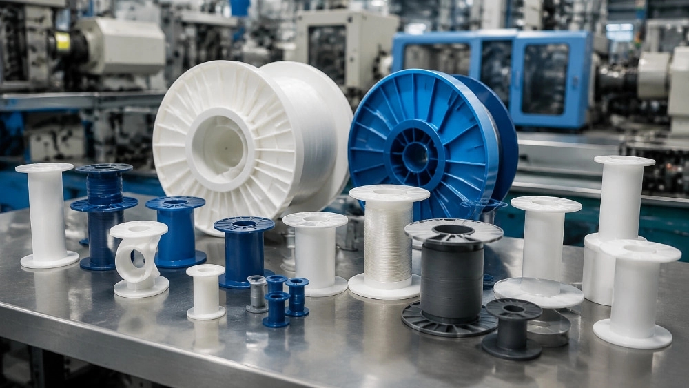 Firouz Plast, İran'da bobinlerin ve tekstil iğlerinin plastik parçalarının üretimi