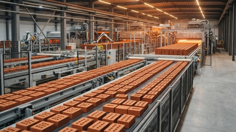 Fully automatic brick factory and its role in increasing the final quality